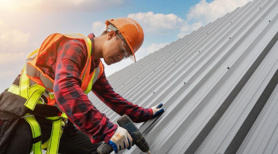 Expert tile roof repair services in George, IA